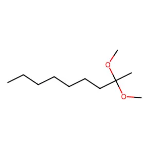 Nonane, 2,2-dimethoxy- structure