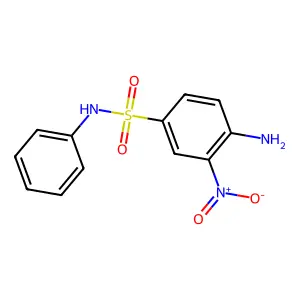 3-nitro-N-phenylsulphanilamide structure