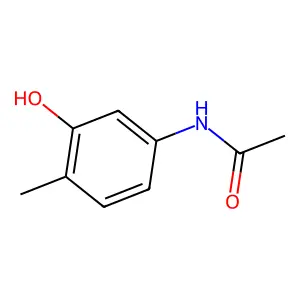 Acetamide, N-(3-hydroxy-4-methylphenyl)- structure
