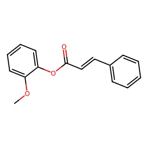 2-Methoxyphenyl 3-phenylprop-2-enoate structure