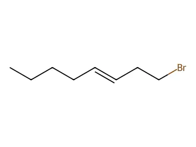 1-Bromo-3-octene structure
