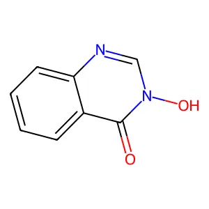 4-Quinazolinol, 3-oxide structure