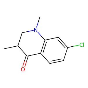 7-Chloro-2,3-dihydro-1,3-dimethyl-4(1H)-quinolinone structure