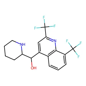 Mefloquine structure