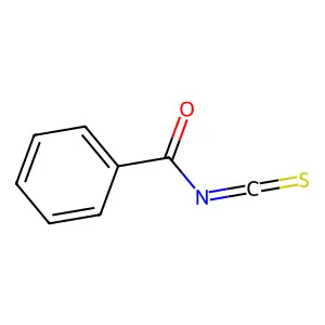 Benzoyl isothiocyanate structure