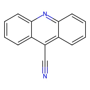 9-Acridinecarbonitrile structure
