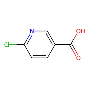 6-Chloronicotinic acid structure