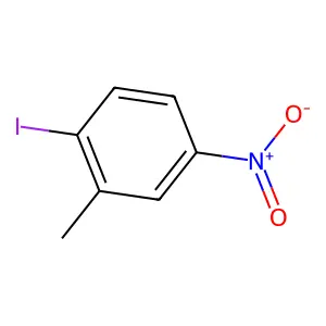 2-Iodo-5-nitrotoluene structure