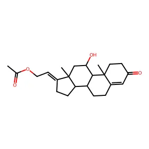 C23H32O4 structure