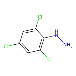 (2,4,6-Trichlorophenyl)hydrazine structure