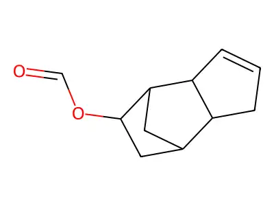 3a,4,5,6,7,7a-Hexahydro-4,7-methano-1H-inden-5-ol, Formate structure
