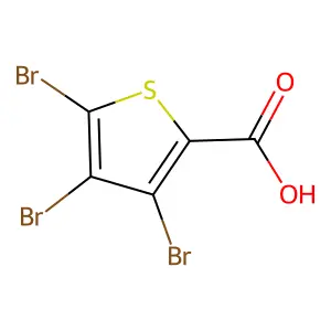 3,4,5-Tribromo-2-thenoic acid structure