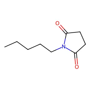 1-Pentyl-2,5-pyrrolidinedione structure
