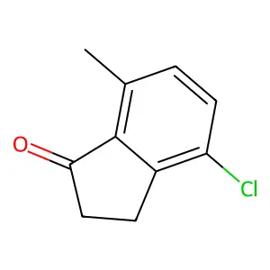 1H-Inden-1-one, 4-chloro-2,3-dihydro-7-methyl- structure