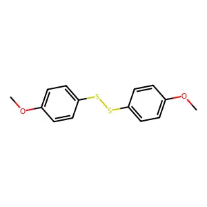 Bis(4-methoxyphenyl) disulfide structure