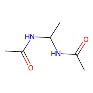 Acetamide, N,N'-ethylidenebis- structure