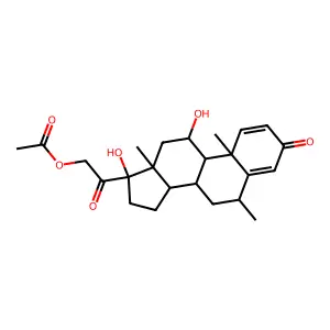 Methylprednisolone Acetate structure