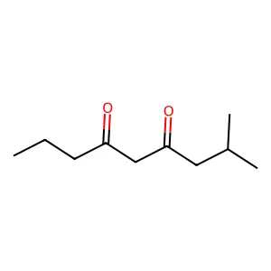 2-Methylnonane-4,6-dione structure