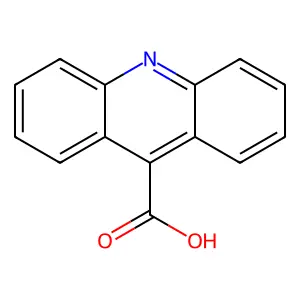 Acridine-9-carboxylic acid structure