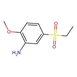 5-Ethylsulphonyl-o-anisidine structure