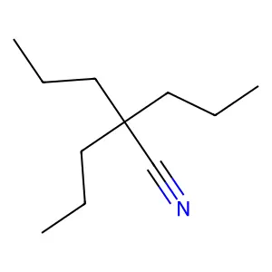2,2-Dipropylvaleronitrile structure