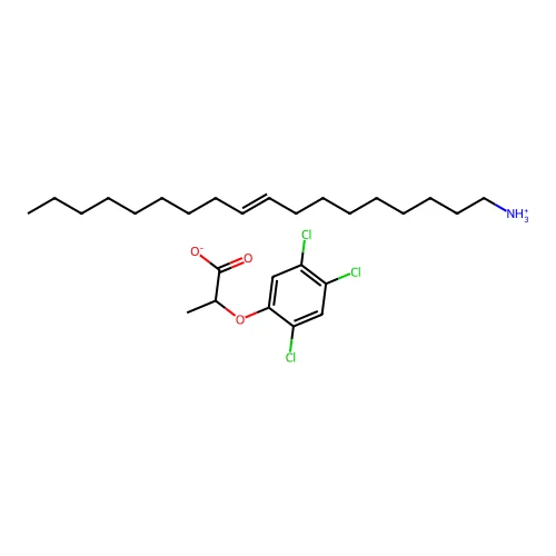 Silvex oleylamine salt structure
