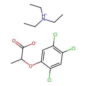 Silvex triethylamine salt structure