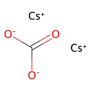 Cesium carbonate structure