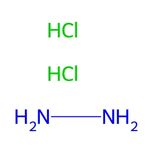 Hydrazine, dihydrochloride structure