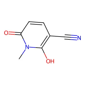 1,6-Dihydro-2-hydroxy-1-methyl-6-oxonicotinonitrile structure