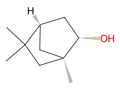 (1r,2s,4r)-1,5,5-Trimethylbicyclo[2.2.1]heptan-2-ol structure