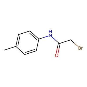 2-Bromo-N-(4-methylphenyl)acetamide structure