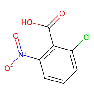 2-Chloro-6-nitrobenzoic acid structure