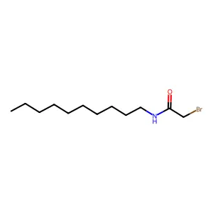 N-Bromoacetyl-n-decylamine structure