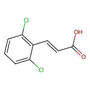 (2e)-3-(2,6-Dichlorophenyl)acrylic acid structure