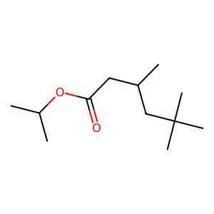 Isopropyl 3,5,5-trimethylhexanoate structure