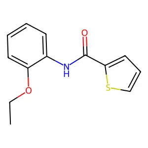 N-(2-ethoxyphenyl)thiophene-2-carboxamide structure