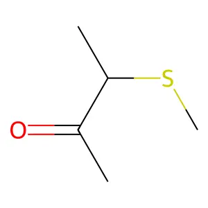 3-(Methylthio)-2-butanone structure