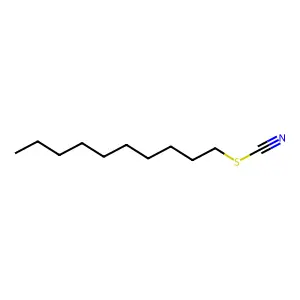 Decyl thiocyanate structure