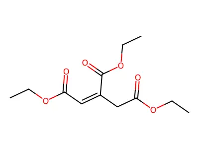 Triethyl 1-propene-1,2,3-tricarboxylate structure