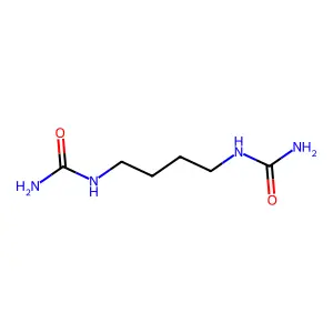 Urea, N,N''-1,4-butanediylbis- structure