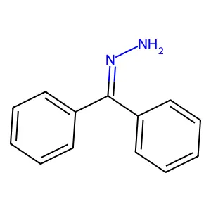 Diphenylmethylidenehydrazine structure