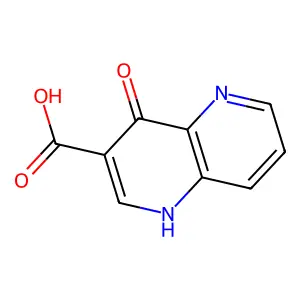 4-Hydroxy-1,5-naphthyridine-3-carboxylic acid structure