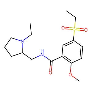 Sultopride structure