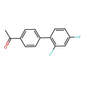 1-(2',4'-Difluoro[1,1'-biphenyl]-4-yl)ethan-1-one structure