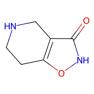 4,5,6,7-Tetrahydroisoxazolo(4,5-c)pyridin-3(2H)-one structure