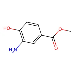 Methyl 3-amino-4-hydroxybenzoate structure