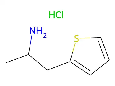 3-Thiophen-2-ylpropylazanium chloride structure