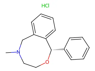 Nefopam Hydrochloride structure