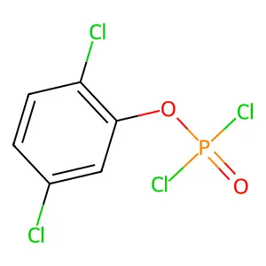 2,5-Dichlorophenyl dichlorophosphate structure